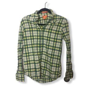 Joe Fresh SZ S button down plaid shirt
